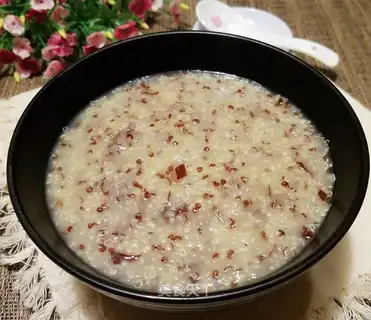 Quinoa rice porridge