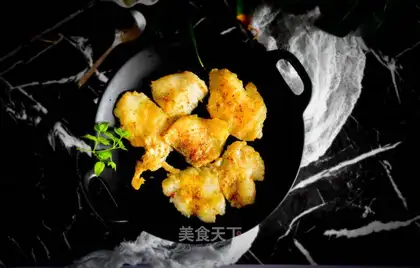 Fried fish chips