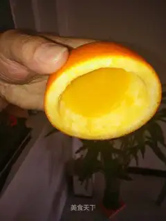 Fresh orange jelly
