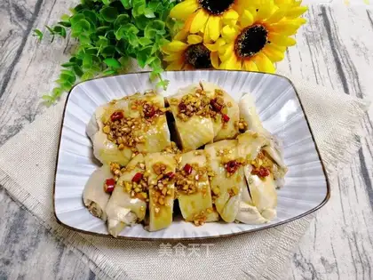 White chicken