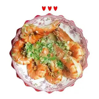 Garlic back shrimp