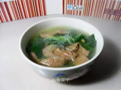 Pork soup for fans