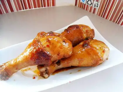 The chicken leg