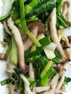Garlic crab mushrooms