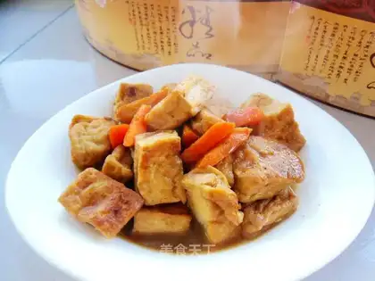 Carrot tofu