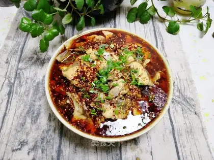 Boiled fish