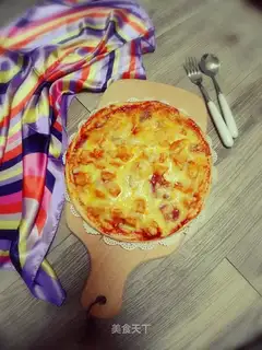 Chicken pizza in New Orleans