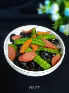 Fried Dutch beans