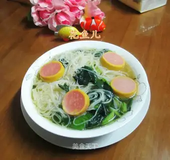 Sausage rice noodles