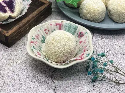 Coconut-mutal rice