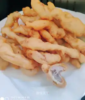 Fried meat