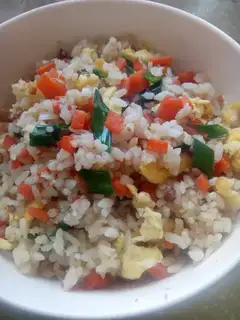 Carrot fried rice