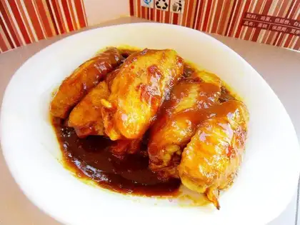 Curry chicken wings