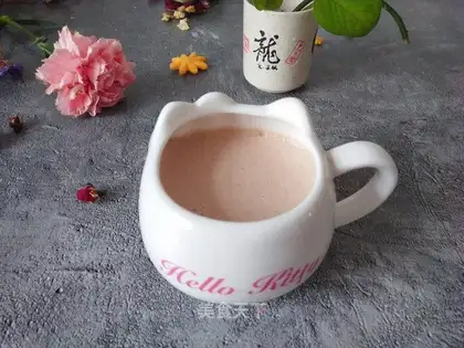 Banana coffee milk