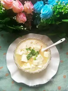 Crab butter tofu