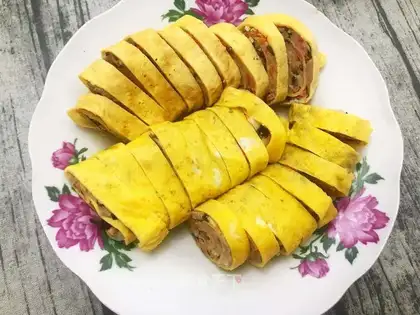 Steam omelet