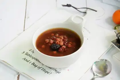 Red bean rice soup