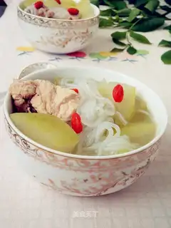 Pork bouquet soup