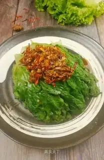 Garlic sauerkraut
