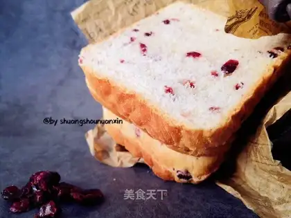 Cranberry toast