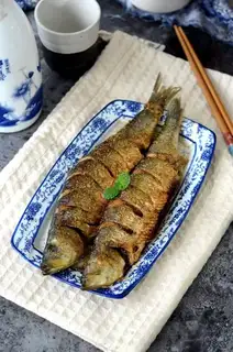 Fried herring