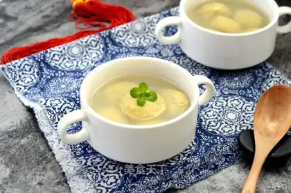 Big yellow potato soup