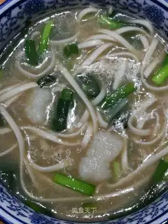 Salmon noodles