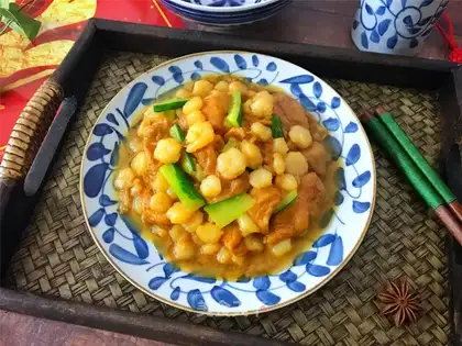 Shrimp noodles