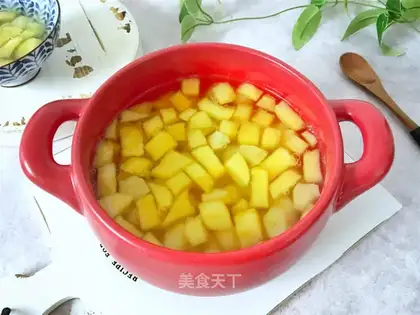 Cough apple sugar
