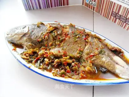 Hot rainbow trout