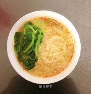 Breakfast cold noodles