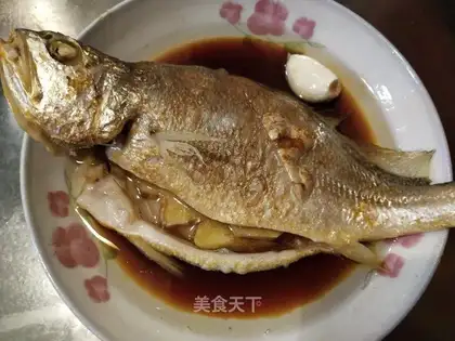 Steam cucumber fish