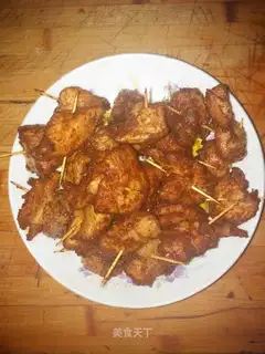 Ridiculous toothpick meat