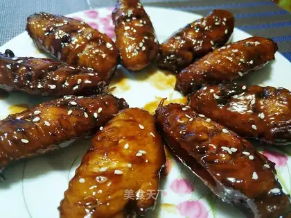 Coke chicken wings