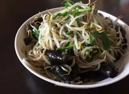 Quick vegan sprouts