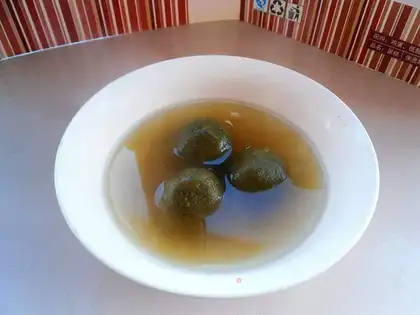 Tea and soup