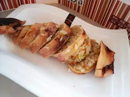 The rice squid bucket