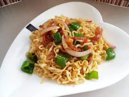 Bacon noodles