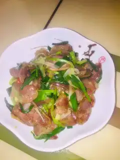 Garlic fried sausage