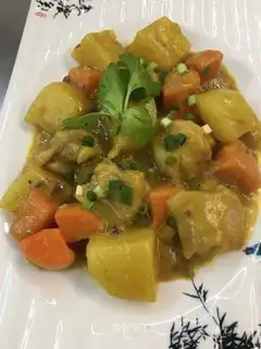 Curry potato chicken