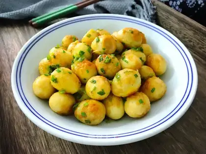 Homemade quail eggs