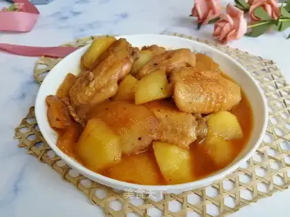 Apple fried chicken wings