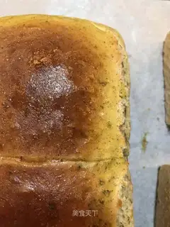 Japanese tea and green tea toast