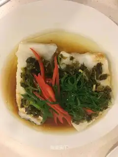 A pickle with silver cod