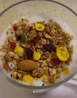 Banana shake with oats