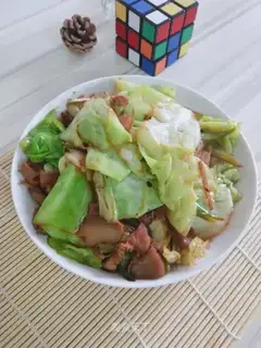 The cabbage is made of meat