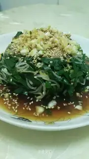 The sprouts of cold bean