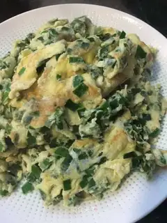 ♪ Scrambled goose eggs ♪