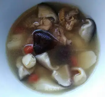 Pork chicken soup