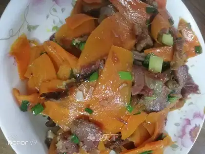 Sausage for carrots